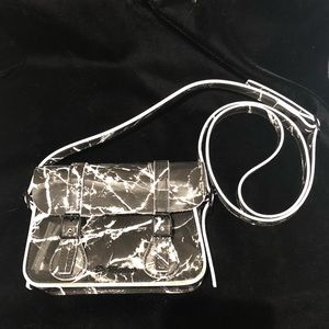 Dr. Martens patent leather satchel